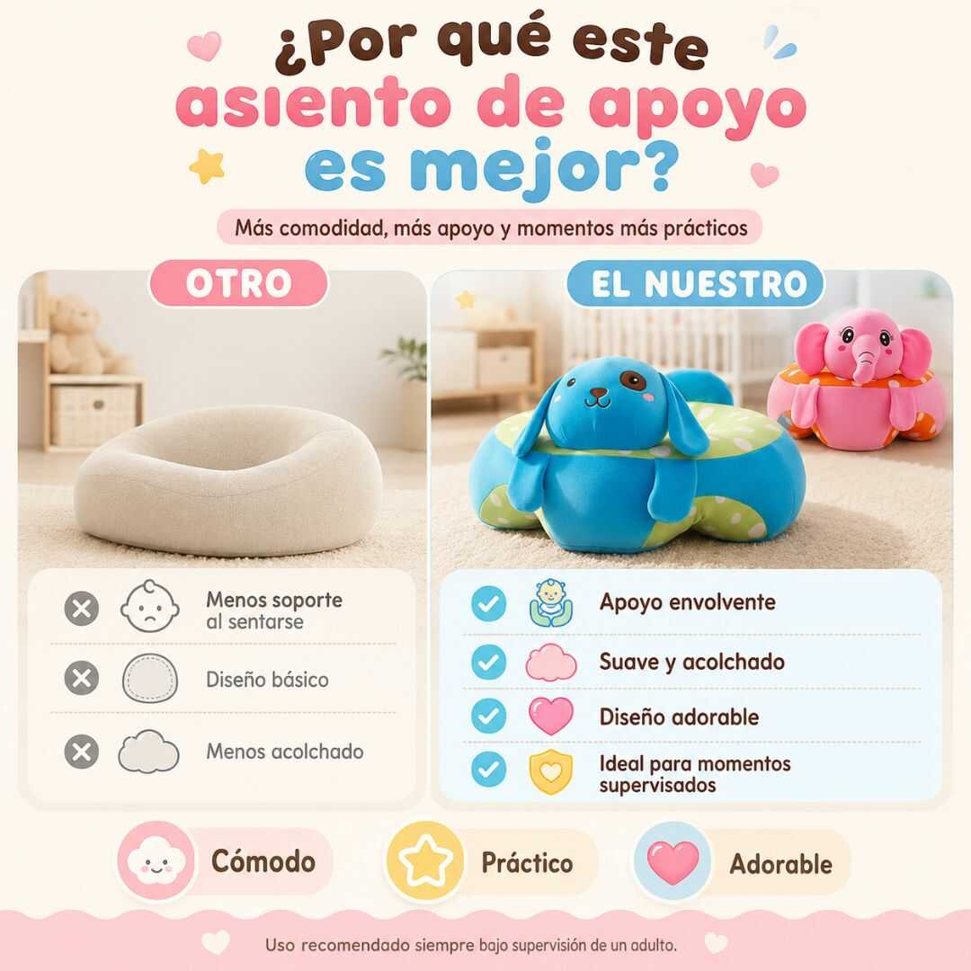 BabyNest Apoyo | Un rinconcito cómodo para tu bebé