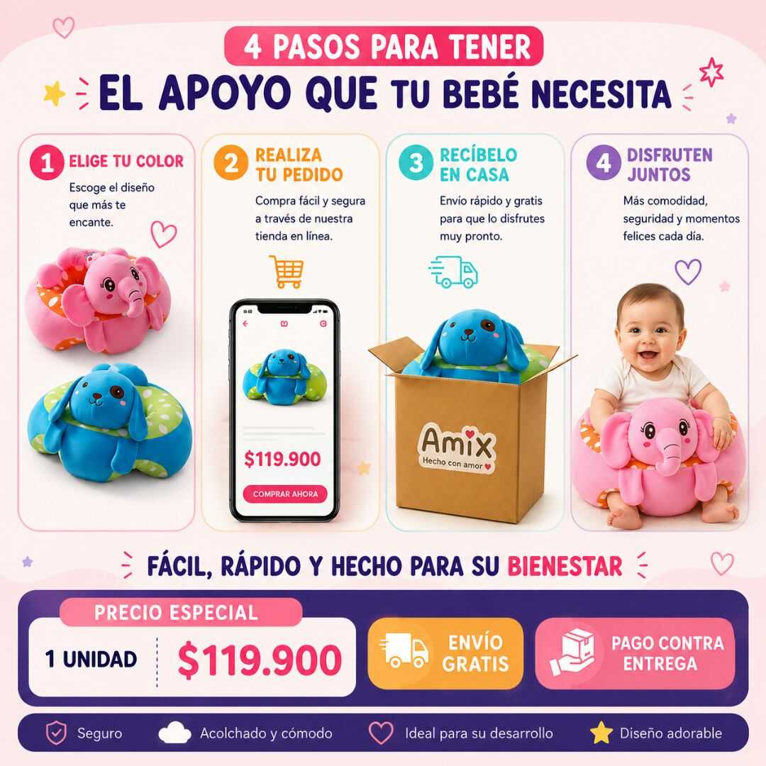 BabyNest Apoyo | Un rinconcito cómodo para tu bebé