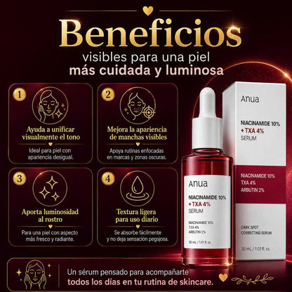 Lumina TX Serum | Piel más uniforme y luminosa