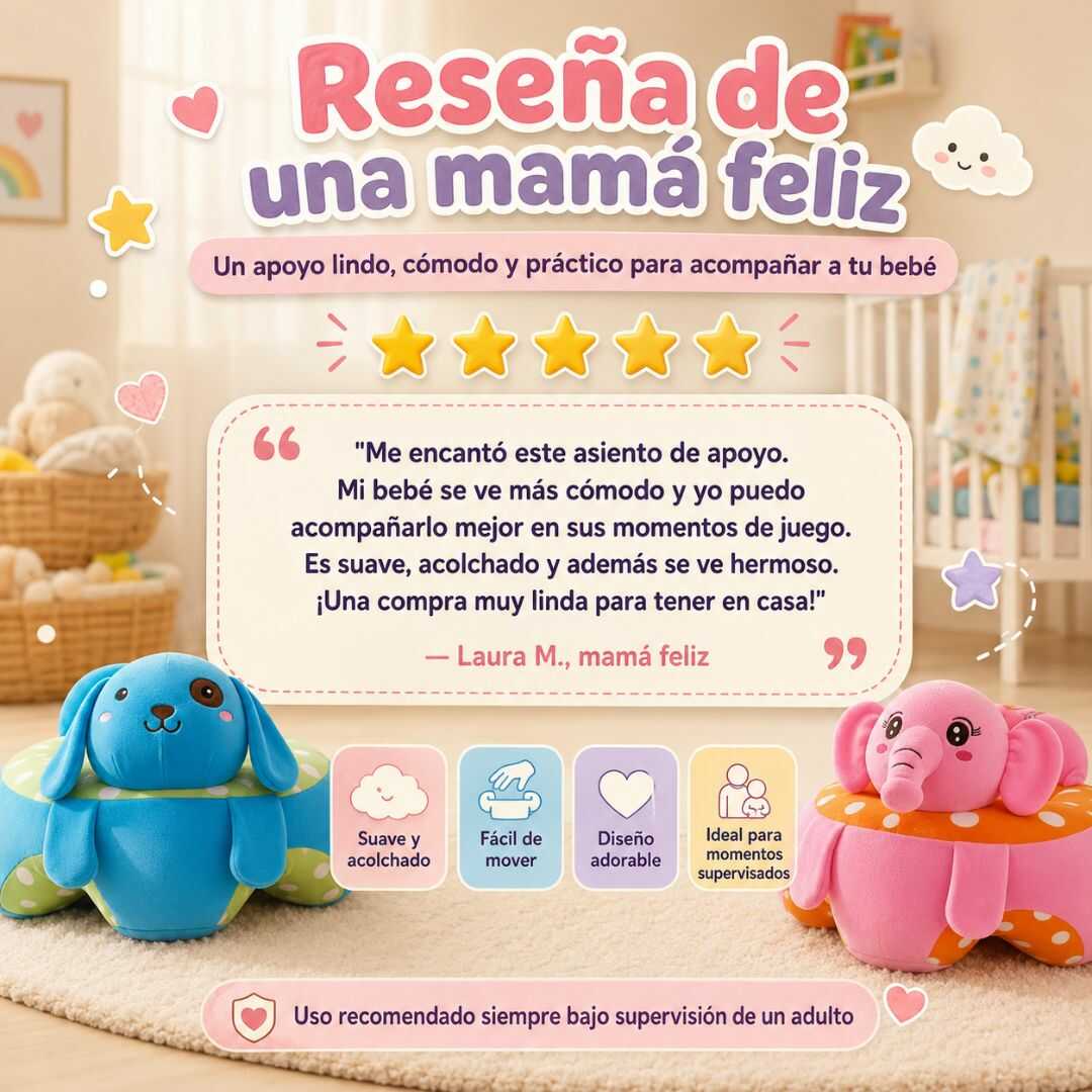 BabyNest Apoyo | Un rinconcito cómodo para tu bebé