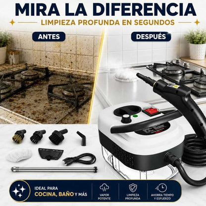 VaporClean Pro | El poder del vapor para transformar tu hogar.