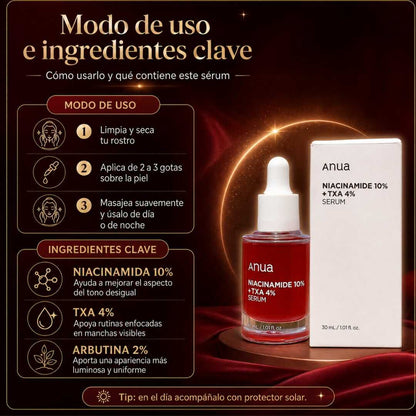 Lumina TX Serum | Piel más uniforme y luminosa