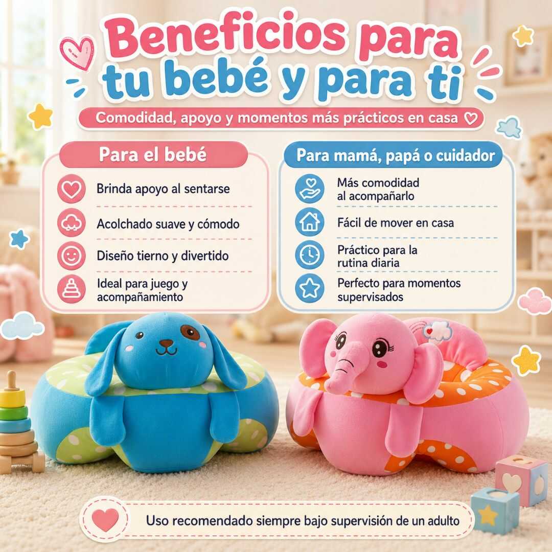 BabyNest Apoyo | Un rinconcito cómodo para tu bebé