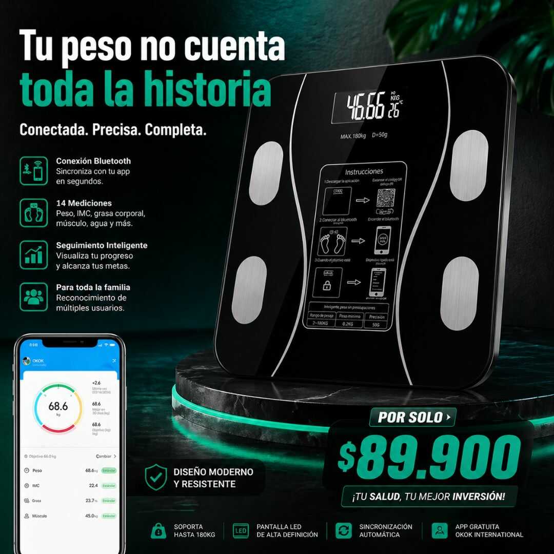 🧘‍♂️Kit Control Inteligente 21 Días 📶| Mide, registra y entiende tu progreso desde casa